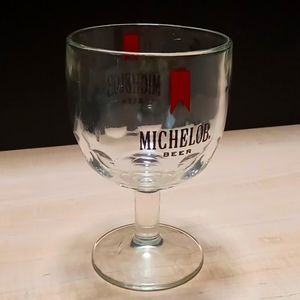 Vintage "Michelob" Dimpled Beer Goblet